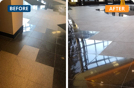 Granite Floor Polishing